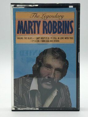 The Legendary Marty Robbins 1983 Cassette Vintage